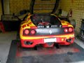 Ferrari 360 on dyno