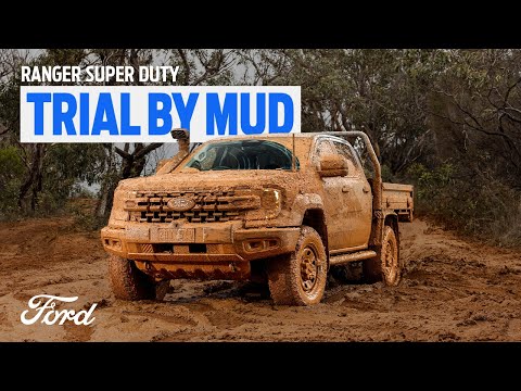 Ford lleva al extremo a la Ranger Super Duty: ¡600 kilos de lodo no la frenan!