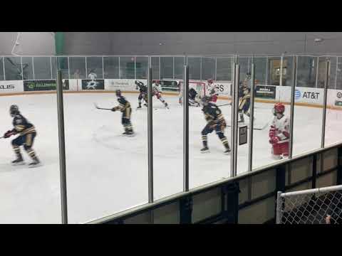 Kane Clark #57 White Jr. Canes Tier 1 AAA 2022. Heads up, read play, passing.