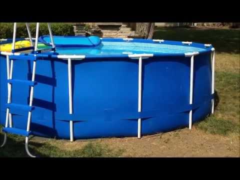 how to find a leak in a vinyl above-ground pool