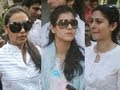 Rani Mukherjee, Kajol, Tanisha attend Joy Mukherjee's FUNERAL