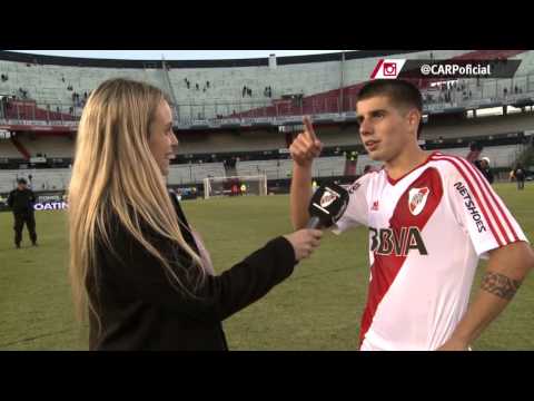 Tomás Andrade, tras su debut en River: 