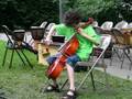 Yanatan plays cello at CUMEP 2008