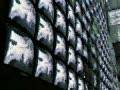 Nam June Paik:  installation Düsseldorf matrix 1995 Swatch