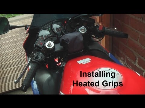 how to fit heated grips