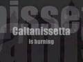 Caltanissetta is burning