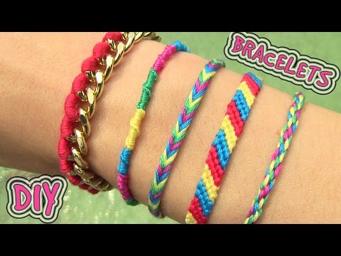 how to easy friendship bracelets