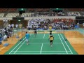 8/18　インドネシアナショナルチーム対福岡県選手　ダブルス戦その２　 …