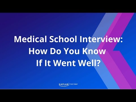 how to know an interview went well