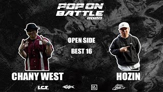 Chany West vs Hozin – POP ON BATTLE 2020 Open side Best 16