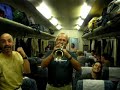 petit solo de trompette effectu� par notre prof accompagnant lors de notre voyage d'�tude dans le train entre st-petersbourg et moscou