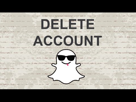 how to delete snapchat account