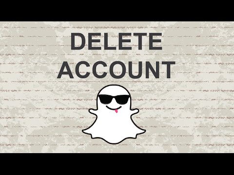 how to delete snapchat account