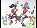Pokemon Ranger Solana and Lunick