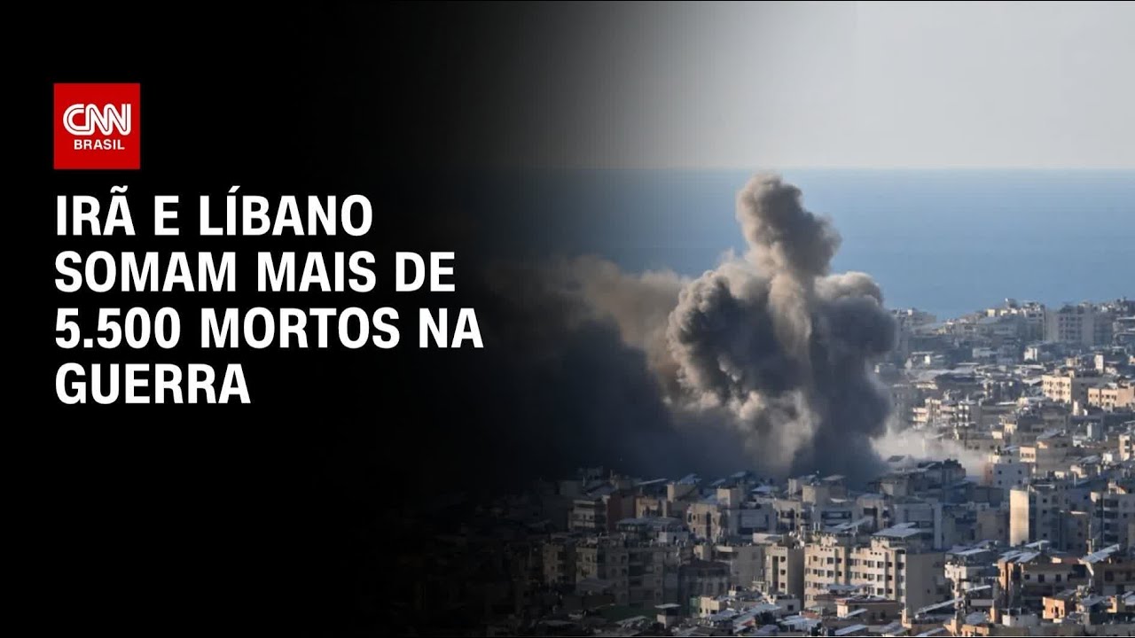 Mais de 5.500 pessoas foram mortas no Líbano e no Irã, dizem autoridades | CNN 360°