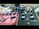 Guitar playing through Lovetone Ring Stinger into a MoogerFooger MF 104z and a Moog CP 251