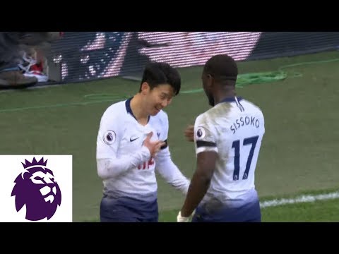 Video: Son Heung clinches Tottenham win with breakaway goal v. Leicester City | Premier League | NBC Sports