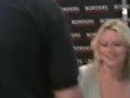 see 32-year-old glamour girl abi titmuss when she appeared at cheshire oaks for a book signing of her diaries.