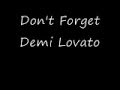 Demi Lovato - Don\