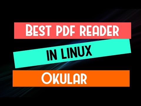 Best PDF Reader in Linux #1