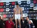 Ricky Hatton vs Juan Lazcano weigh in