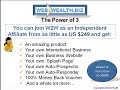 Web2Wealth P3 Compensation Plan