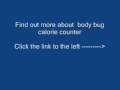 YouTube - body bug calorie counter - body bugg calorie counter
