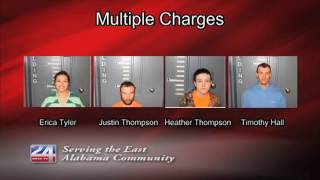 Multiple Arrests for Drugs and Stolen Property