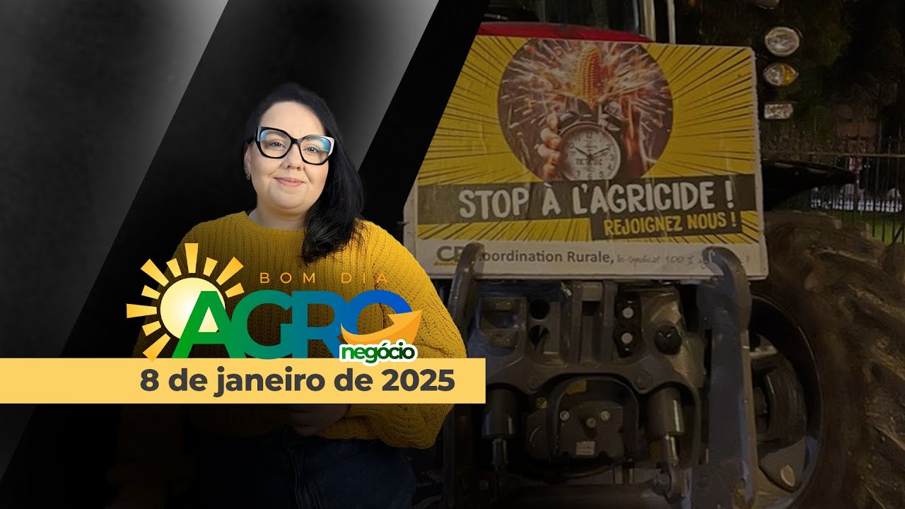 Bom dia Agro 08/01/25 - Protestos do agronegócio