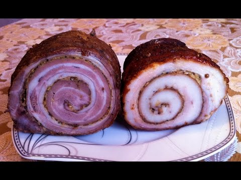 Рулеты из Свинины / Свиной Рулет / Мясной Рулет / Сало в Духовке / Rolls Pork / Простой Рецепт