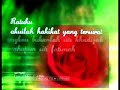 Pesanan Buat Wanita Islam....