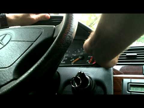 how to remove a Mercedes gauge cluster..c230 w202