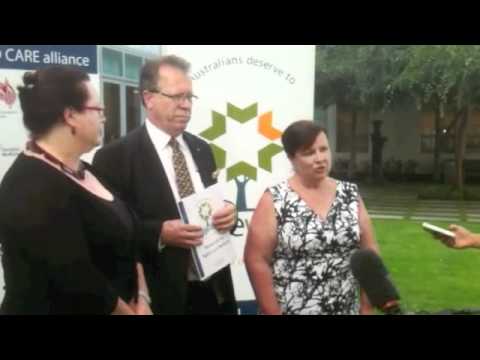 Lee Thomas - Aged Care Press Conference