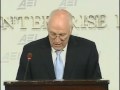 (Part 4/4) Dick Cheney's Bush-Era National Security Speech at AEI (American Enterprise Institute)