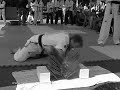 Taekwondo Bruchtest Dachziegel - Breaking
