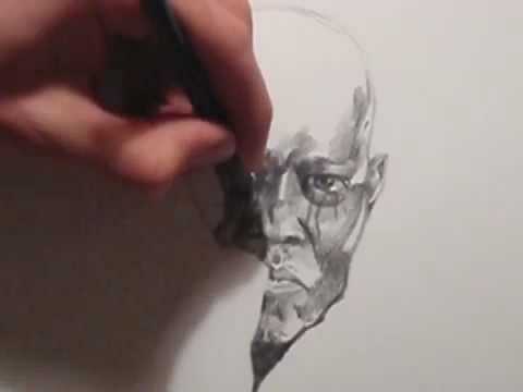 how to draw samuel l'jackson