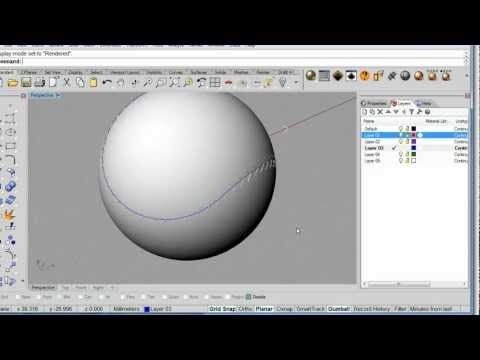 how to snap to grid in rhino