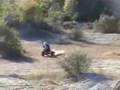 three wheeler jumping