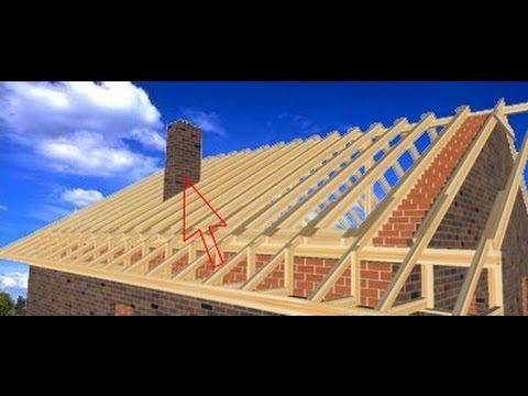 Строительство крыши пошагово