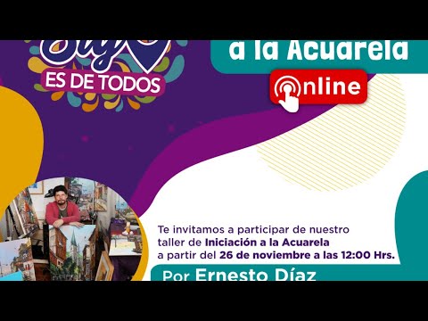 Taller Iniciación a la Acuarela – Ernesto Díaz