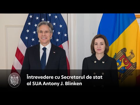 The Head of State discussed with Antony J. Blinken, US Secretary of State