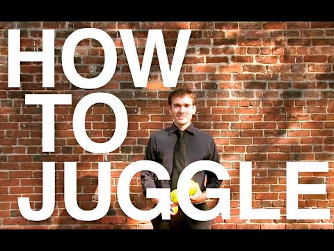 How To Juggle 3 Balls