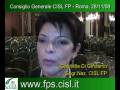videos de La nuova segreteria - Consiglio Generale CISL FP 28/11/08