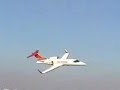 Learjet 40 low pass