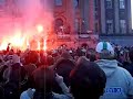 Danny Buijs tijdens huldiging FC Groningen Danny Buijs tijdens huldiging FC Groningen