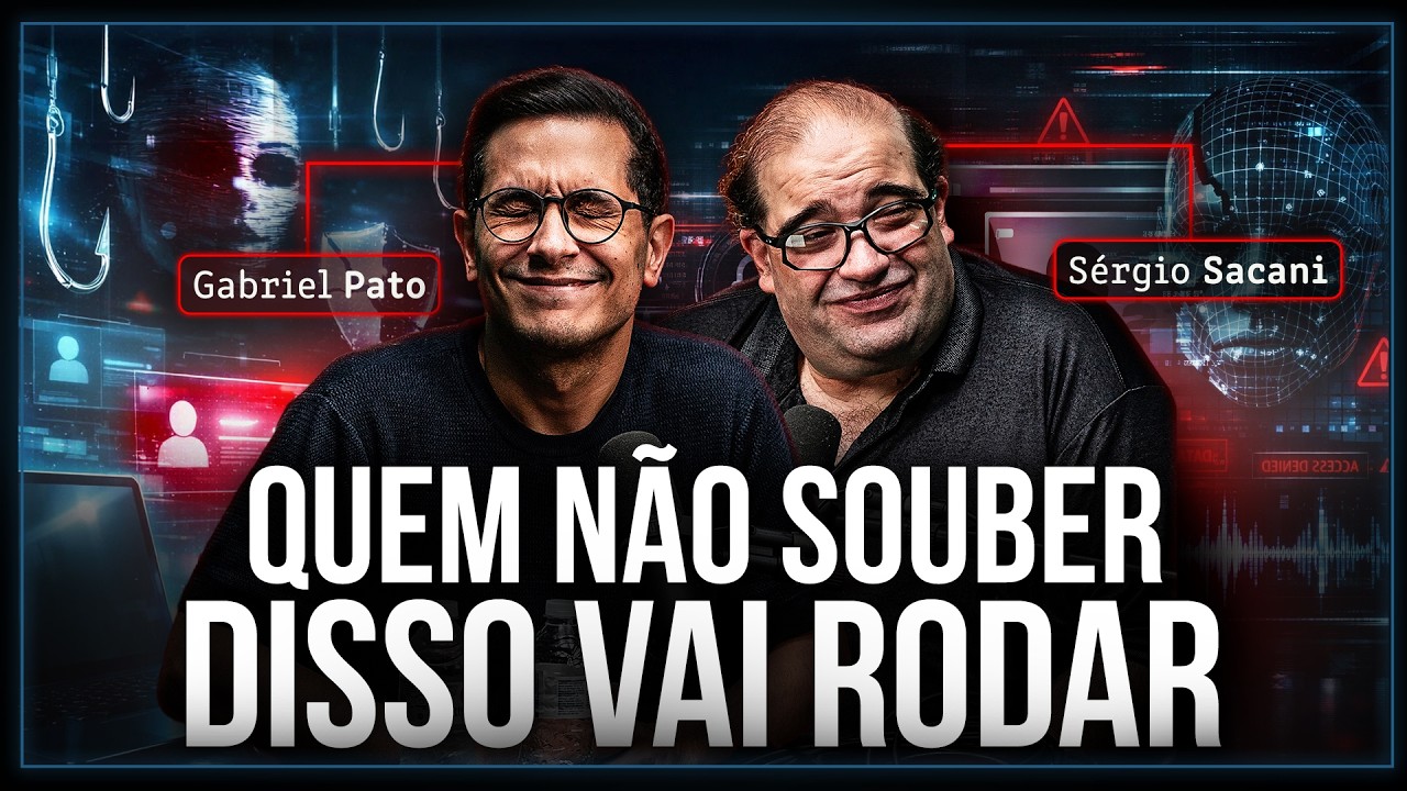 OS GOLPES COM INTELIGÊNCIA ARTIFICIAL QUE VÃO EXPLODIR EM 2026 (Gabriel Pato) | Além da Ciência #03