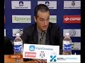 RUEDA DE PRENSA DE JOSE LUIS OLTRA *ZB* RUEDA DE PRENSA DE JOSE LUIS OLTRA *ZB*