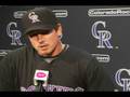 Interview with Colorado Rockies player Brad Hawpe.