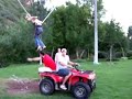 Human slingshot Human slingshot
