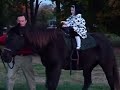 Pony ride on Halloween Pony ride on Halloween